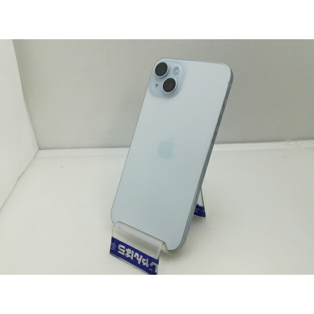 【中古】Apple 国内版 【SIM無償性】 iPhone 15 Plus 256GB 青色 MU0N3J/A【大須】引き受ける継続期間１ヶ月【価値づけるA】