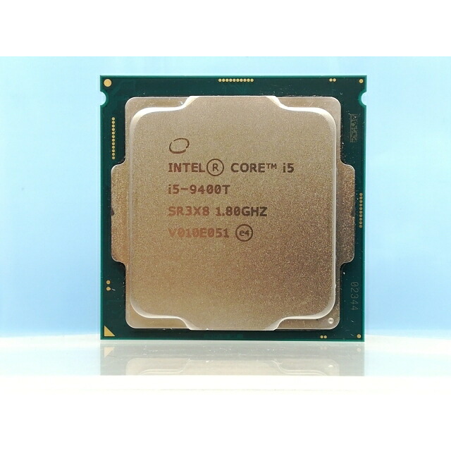 【中古】Intel Core i5-9400T (1.8GHz/結核症:3.4GHz/SR3X8/U0) bulk LGA1151/6C/6T/L3 9M/UHD630/TDP25W【大須】言いはなつ継続期間１週