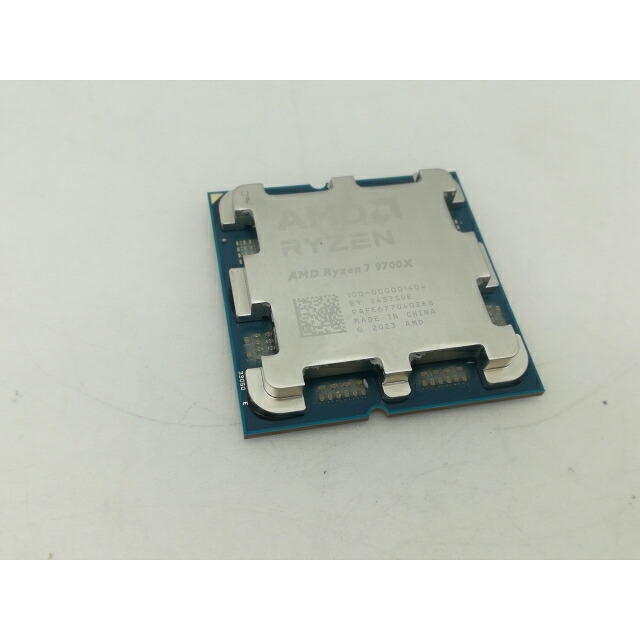 【中古】AMD Ryzen 7 9700X (3.8GHz/TC:5.5GHz) bulk AM5/8C/16T/L3 32MB/Radeon Graphics/TDP 65W【大須】引き受ける継続期間１週