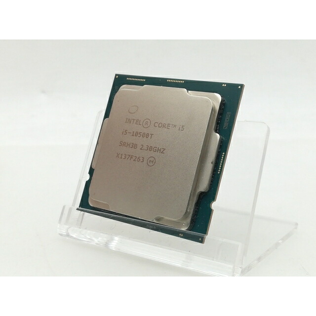 【中古】Intel Core i5-10500T (2.3GHz/TB:3.8GHz) bulk LGA1200/6C/12T/L3 12M/UHD630/TDP35W【大須】保証期間１週間