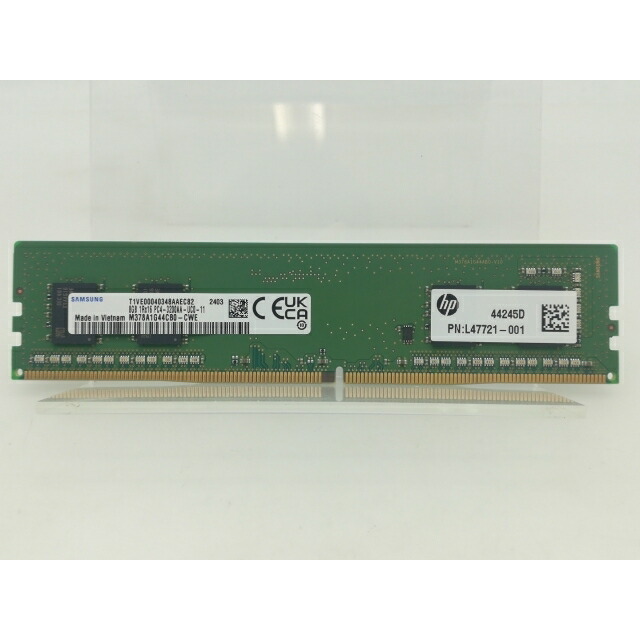 楽天市場】SAMSUNG ORIGINAL サムスン純正 PC4-25600 DDR4-3200 8GB