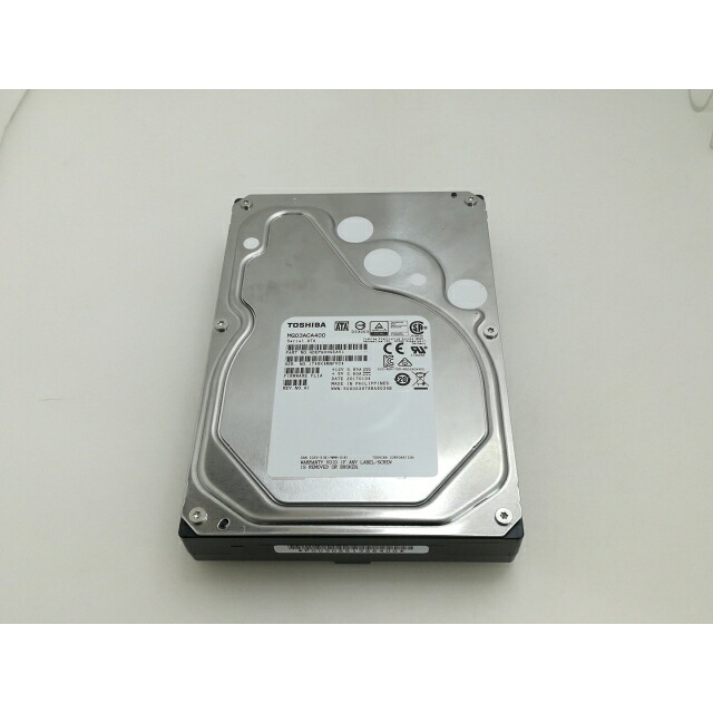 【中古】TOSHIBA MG03ACA400 4TB/7200rpm/64MB/6Gbps【大須】保証期間１週間｜じゃんぱら店