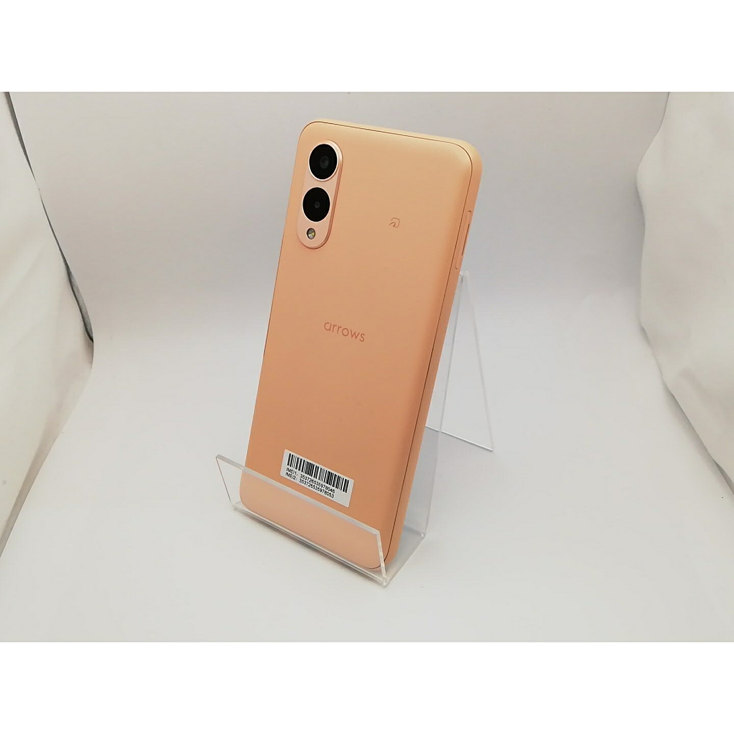 【中古】FCNT au 【SIM無償性】 arrows We2 ともし火オレンジ色 4GB 64GB FCG02【秋葉3号】引き受ける継続期間１ヶ月【序列付けるA】