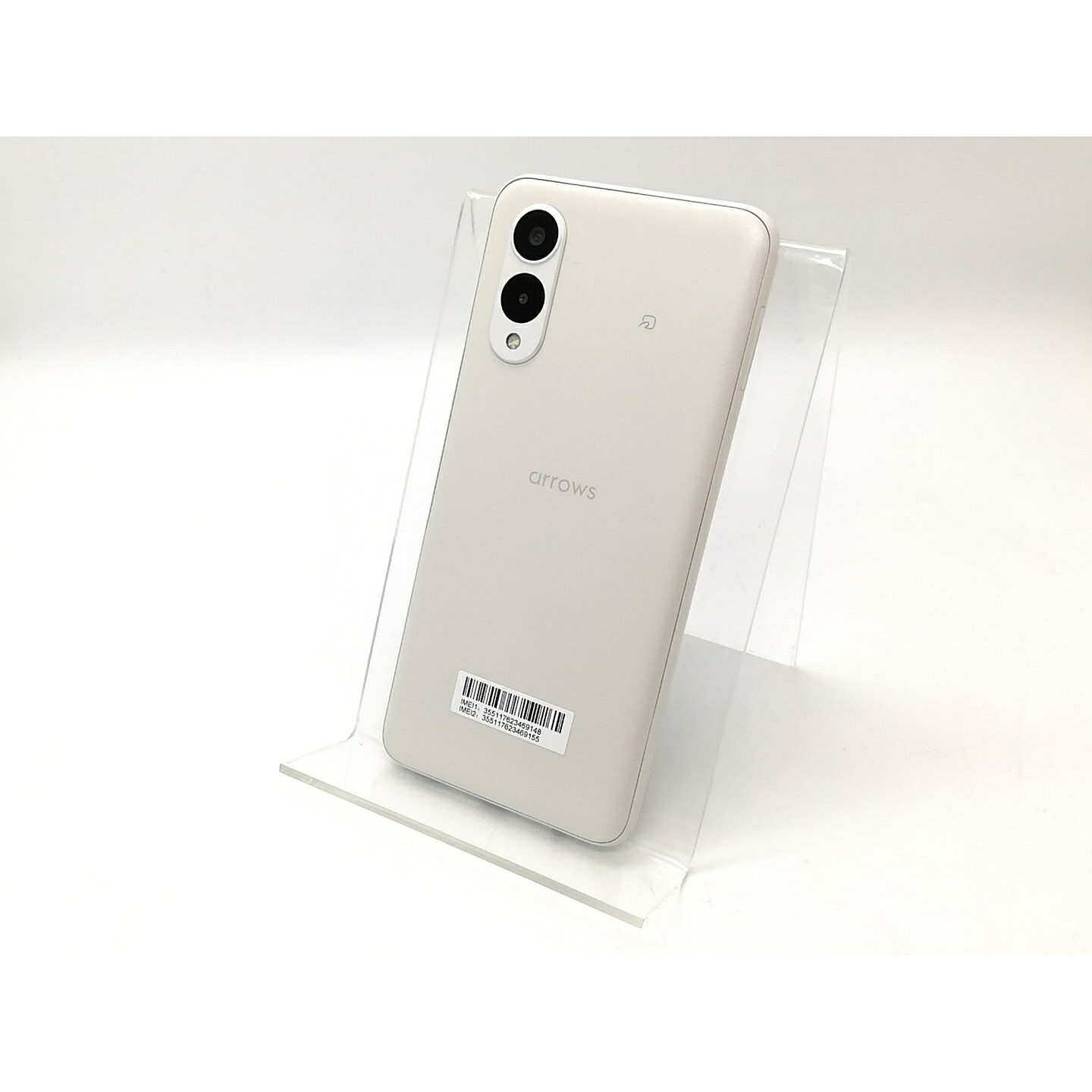 【中古】【赤ROM引き受けるあり】FCNT SoftBank 【SIM無償性】 arrows We2 ミストホワイト 4GB 64GB A402FC【秋葉3号】引き受ける継続期間１ヶ月【序列付けるA】