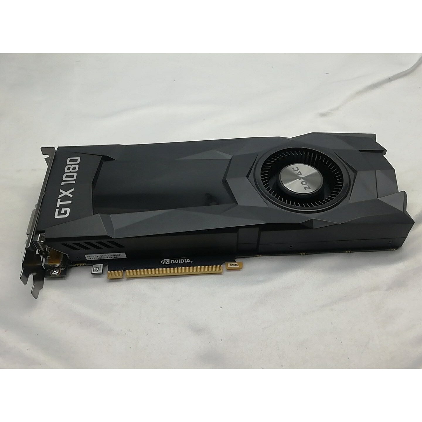 【中古】ZOTAC GeForce GTX 1080 Blow(ZT-P10800D-10B) GTX1080/8GB(GDDR5X)/PCI-E【秋葉3号】引きうける継続期間１週
