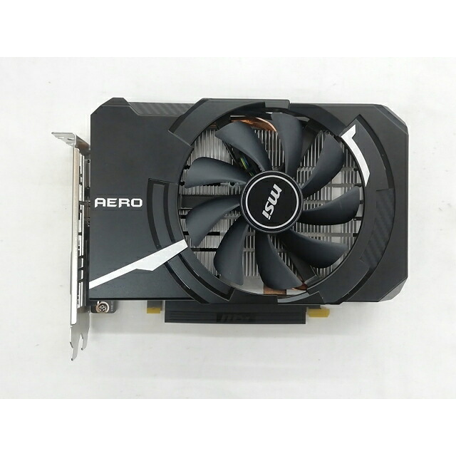 【中古】MSI GeForce GTX 1660 SUPER AERO ITX S1 [PCIExp 6GB] GTX1660Super/6G【秋葉3号】引き受ける継続期間１週
