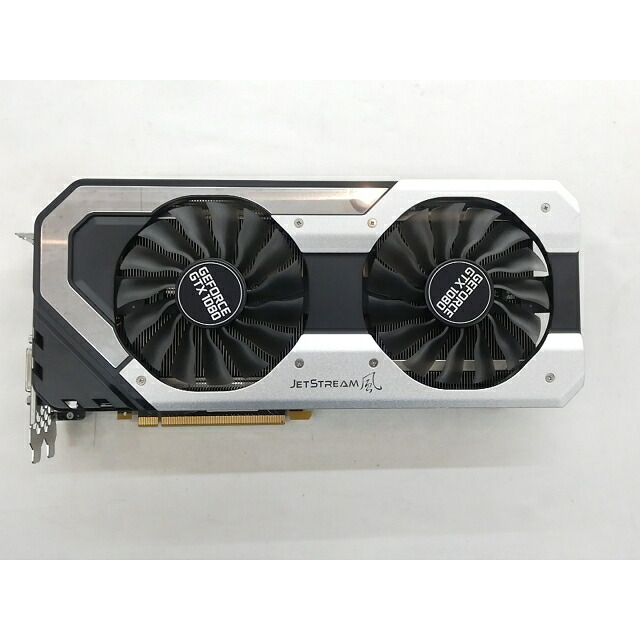 【中古】Palit GeForce GTX 1080 JetStream(NEB1080015P2-1040J) GTX1080/8GB(GDDR5X)/PCI-E【秋葉3号】引きうける継続期間１週