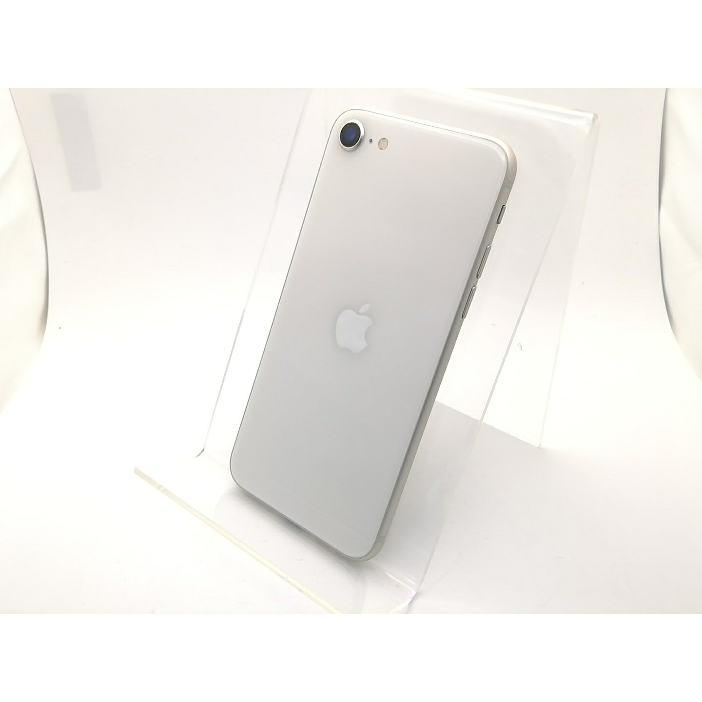 【中古】Apple au 【SIMフリー】 iPhone SE（第3世代） 64GB スターライト MMYD3J/A【秋葉3号】保証期間１ヶ月【ランクB】