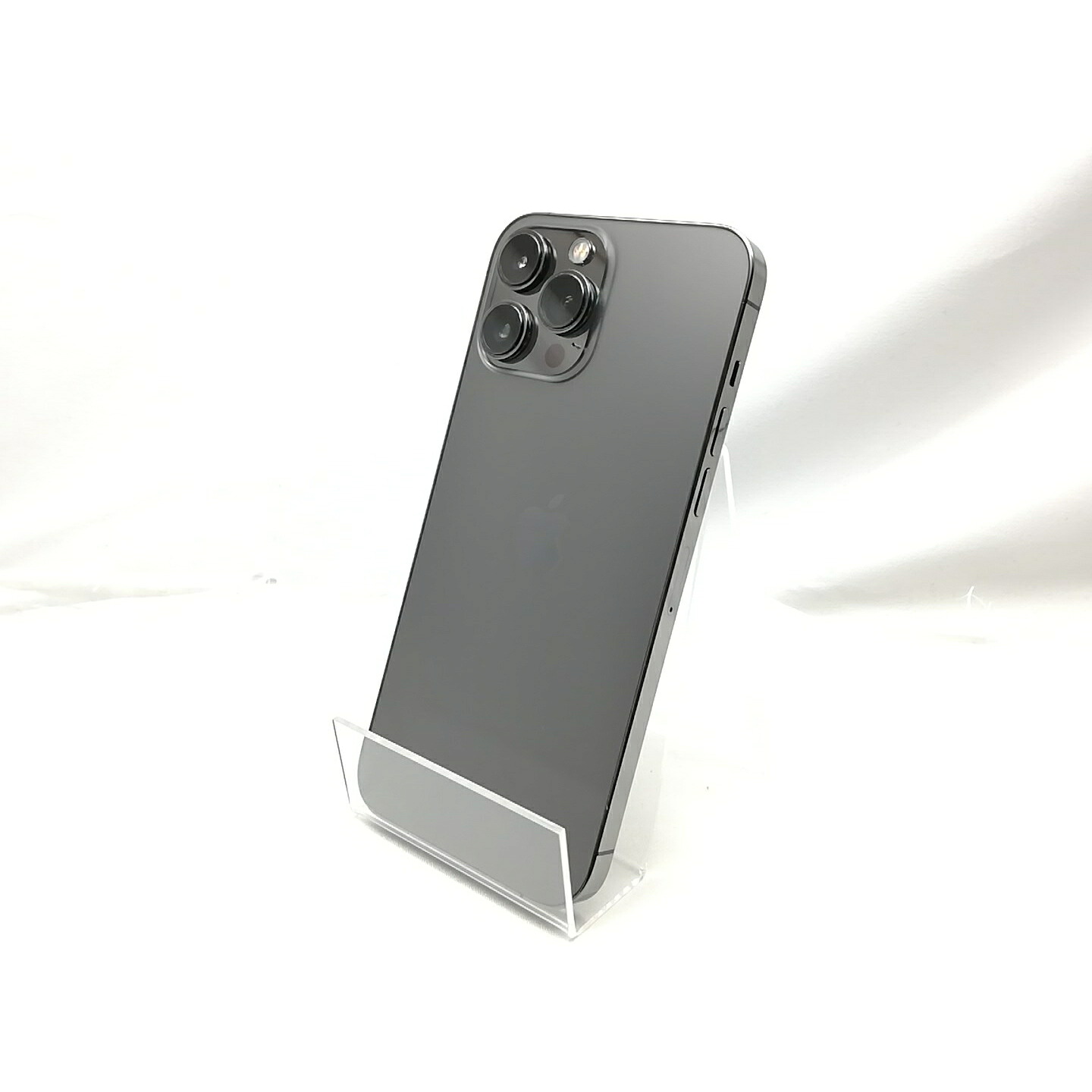【中古】Apple SoftBank 【SIM無償性】 iPhone 13 Pro Max 1肺結核 石墨 MLKG3J/A【秋葉3号】引き受ける継続期間１ヶ月【価値づけるC】