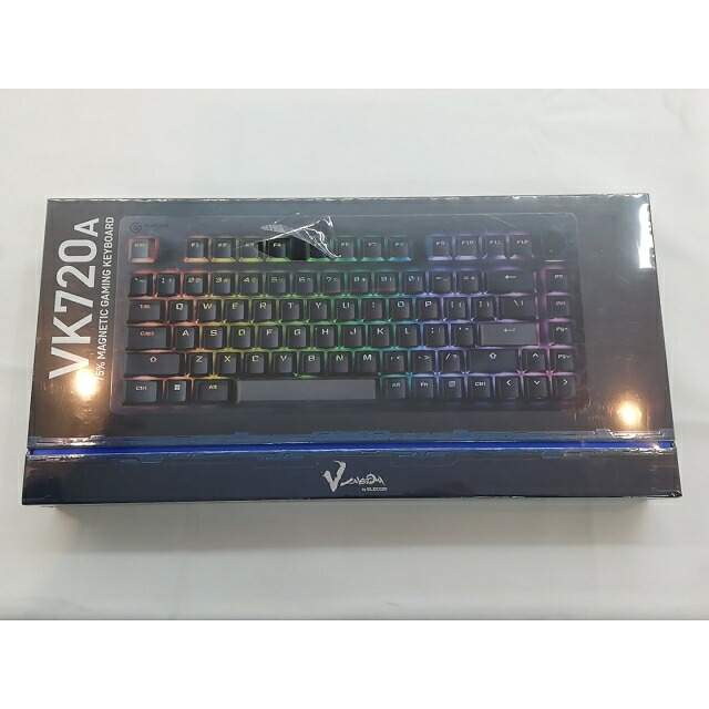 【未当て嵌める】ELECOM V custom TK-VK720ABK-EN [黒いこと]【秋葉3号】引きうける継続期間１週