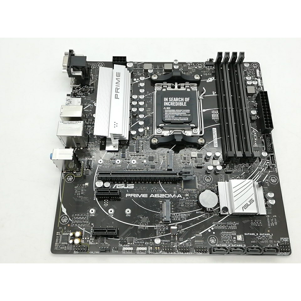 【中古】ASUS PRIME A620M-A-CSM A620/AM5/MicroATX【秋葉2号】保証期間１週間