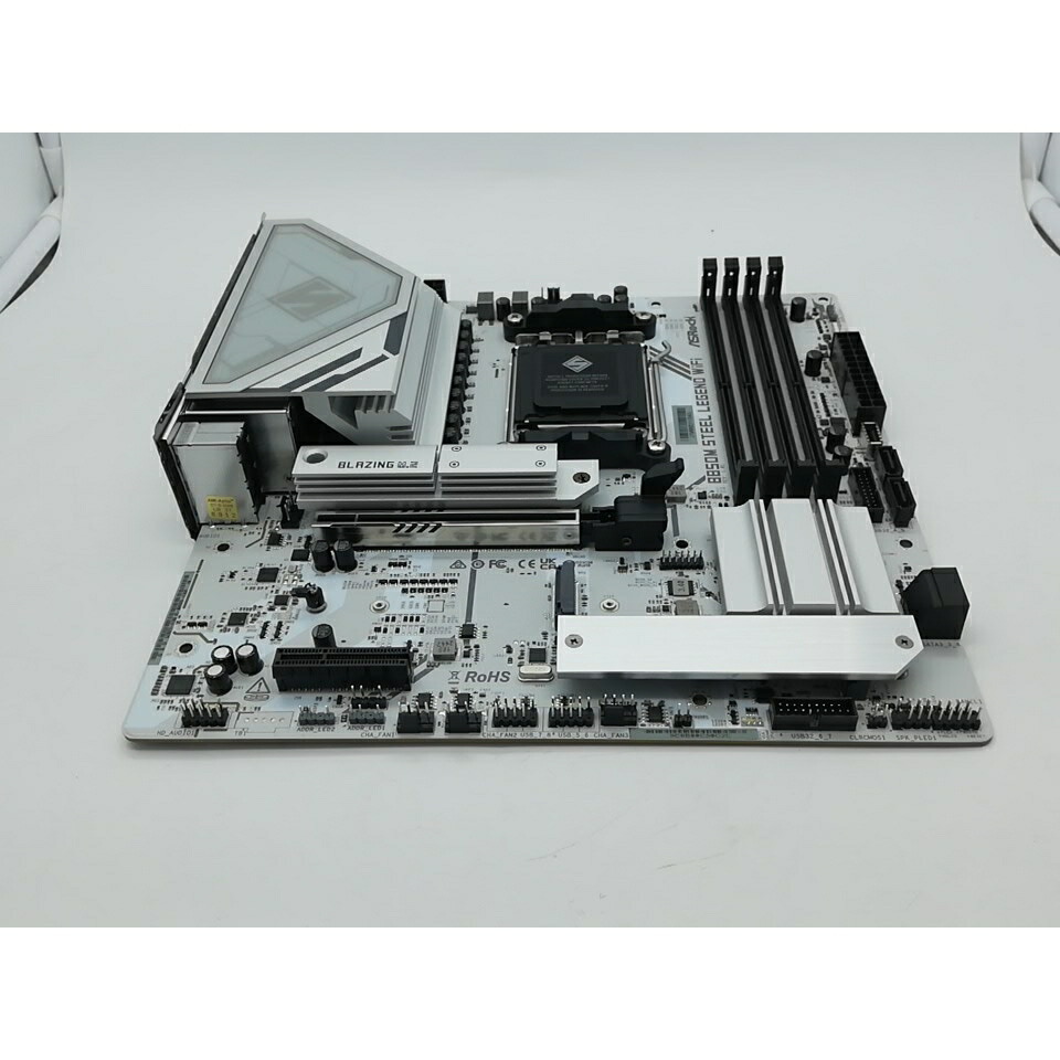 【中古】ASRock B850M Steel Legend WiFi B850/AM5/microATX【秋葉2号】保証期間１週間