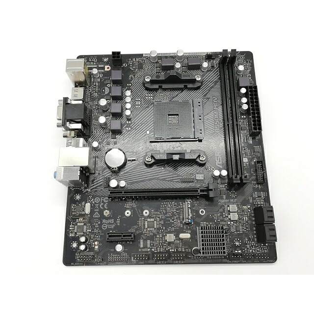 【中古】ASRock B550M-HDV B550/AM4/MicroATX【秋葉2号】保証期間１週間