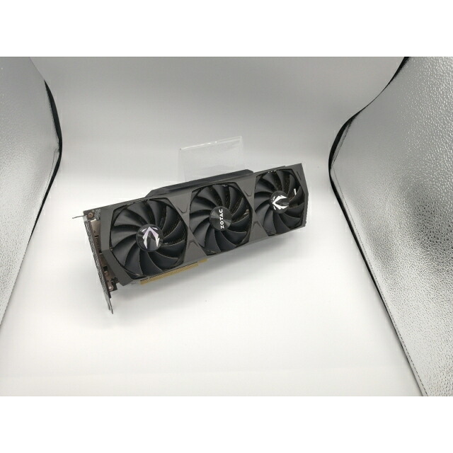 【中古】ZOTAC GeForce RTX 3070 Ti Trinity OC（ZT-A30710J-10P）RTX3070Ti/8GB(GDDR6X)【秋葉2号】引き受ける継続期間１週