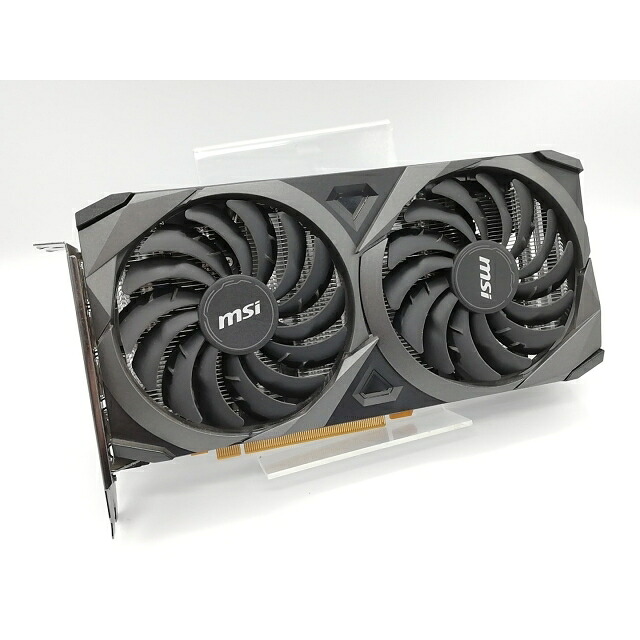 【中古】MSI GeForce RTX 3060 Ti VENTUS 2X 8G OCV1 LHR RTX3060Ti(LHR)/8GB(GDDR6)【秋葉2号】引きうける継続期間１週