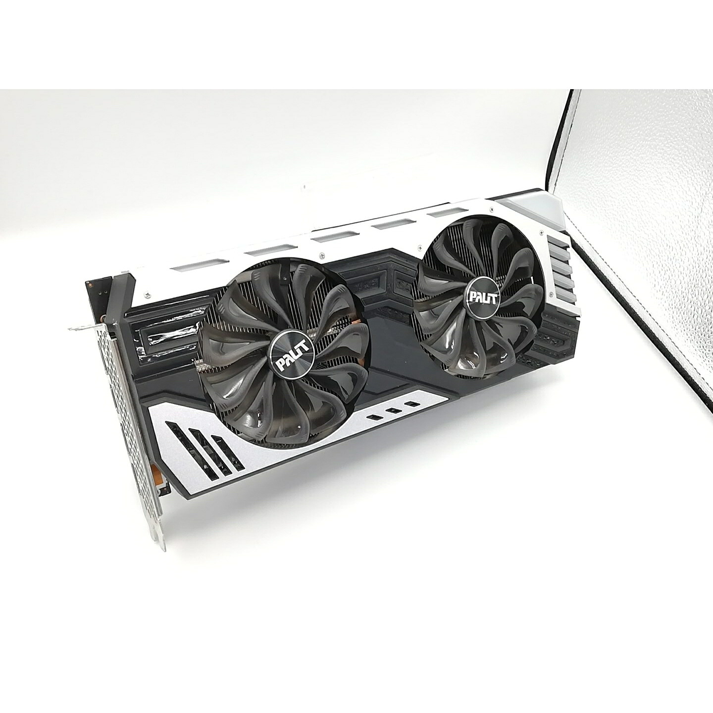 【中古】Palit GeForce RTX 2070 SUPER JS（NE6207SS19P2-1040J） RTX2070SUPER/8GB(GDDR6)/PCI-E【秋葉2号】引きうける継続期間１週