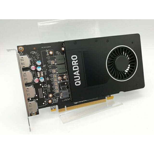 【中古】NVIDIA NVIDIA Quadro P2000 QuadroP2000/5GB(GDDR5)【秋葉2号】引き受ける継続期間１週