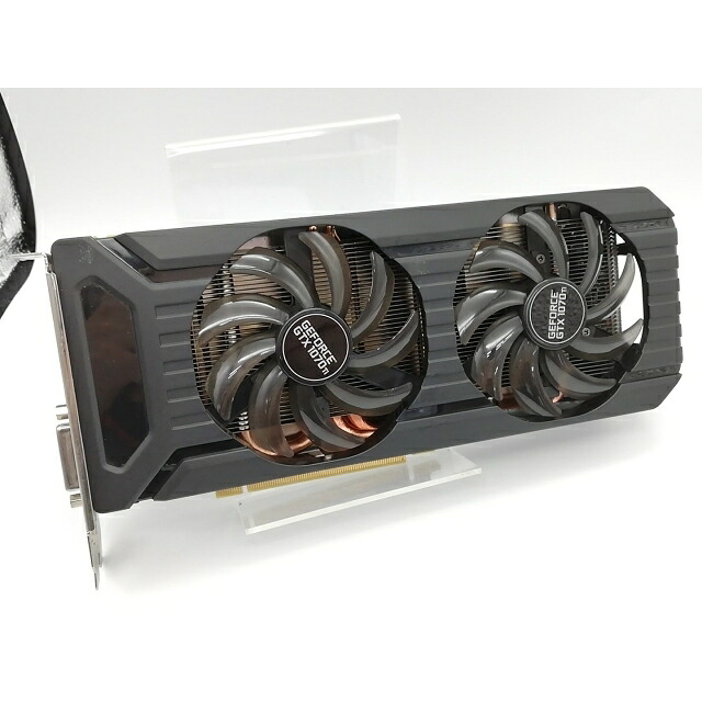 【中古】Palit GTX1070Ti 8GB DUAL(NE5107T015P2-1043D) GTX1070Ti/8GB(GDDR5)/PCI-E【秋葉2号】引きうける継続期間１週
