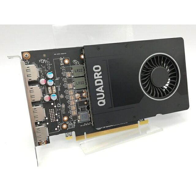 【中古】NVIDIA NVIDIA Quadro P2000 QuadroP2000/5GB(GDDR5)【秋葉2号】引き受ける継続期間１週