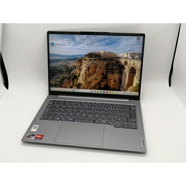 【中古】Lenovo ThinkBook 14 Gen 6 AMD 【R5-7530U 16G 512G(SSD)+1T(SSD) 1GbE WiFi 14LCD(1920x1200)】【秋葉2号】保証期間１ヶ月【ランクB】｜じゃんぱら店