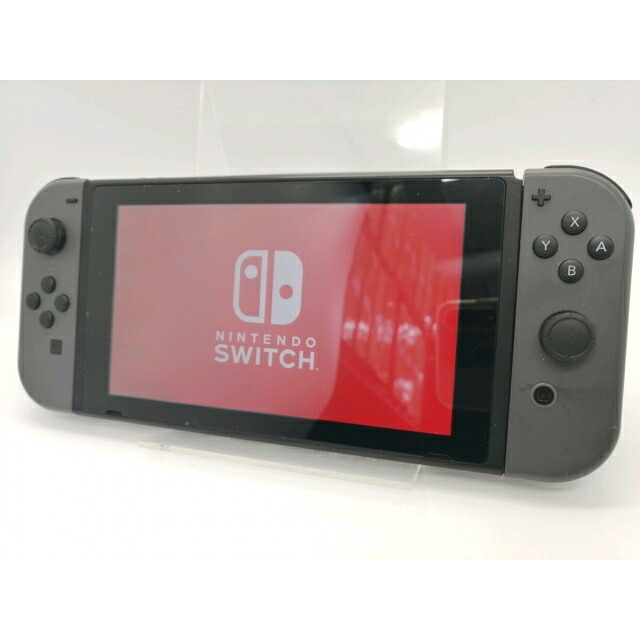 【中古】Nintendo Switch 本体 Joy-Con(L)/(R) グレー HAC-S-KAAAA 【2017年3月】【秋葉2号】保証期間1ヶ月【ランクC】|じゃんぱら店