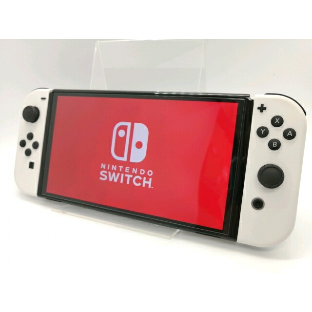 【中古】Nintendo Switch 本体 (有機ELモデル) HEG-S-KAAAA ホワイト 【2021年10月】【秋葉2号】保証期間1ヶ月【ランクA】|じゃんぱら店