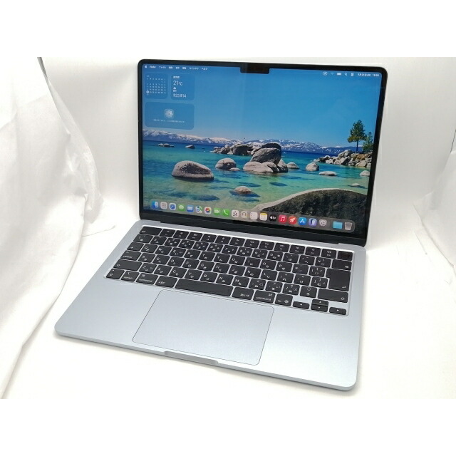 【中古】Apple MacBook Air 13in (M4,2025) M4(中央処理装置:10C/GPU:10C) 24GB/512GB 天の原青碧 MC6V4J/A【秋葉2号】引きうける継続期間１ヶ月【位置づけるA】
