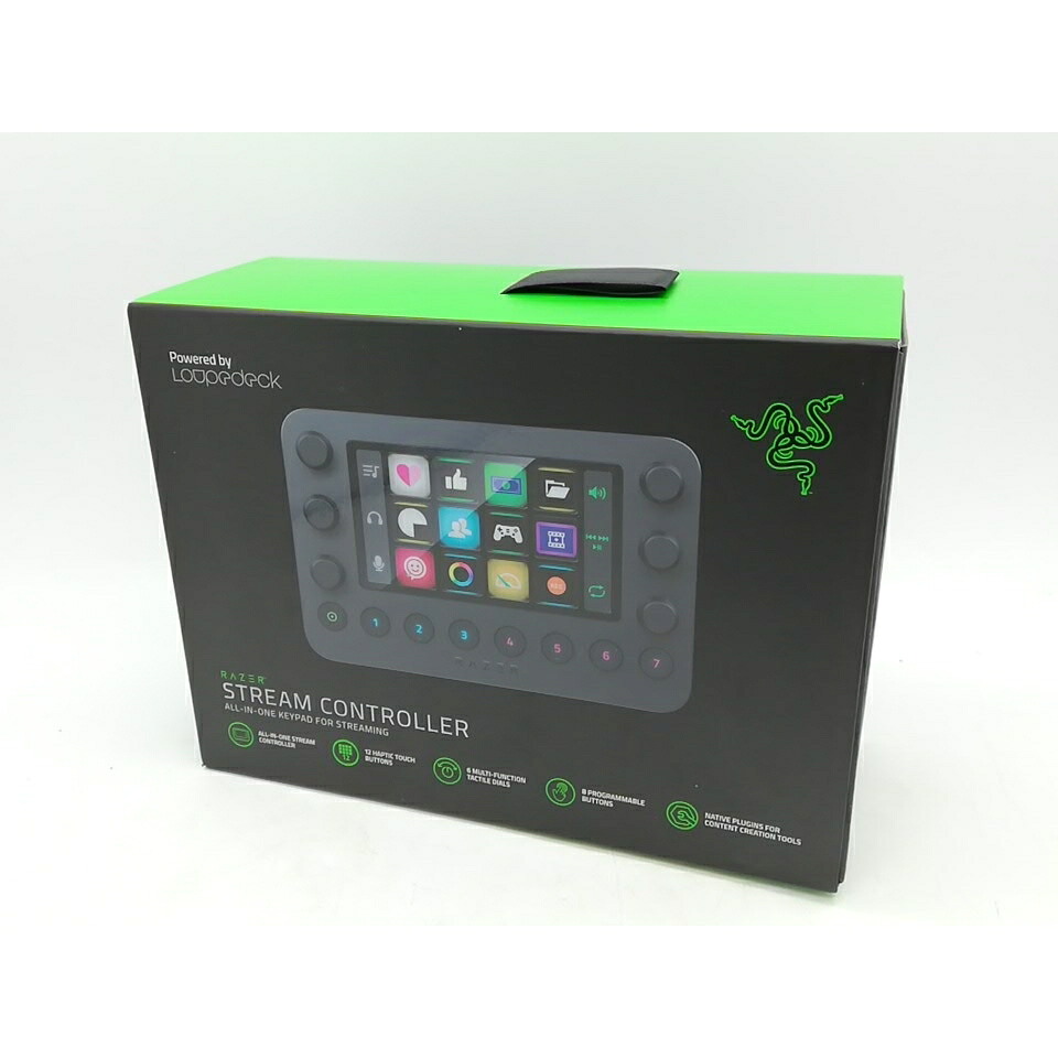 【未当て嵌める】Razer Stream Controller RZ20-04350100-R3M1【秋葉2号】引き受ける継続期間１週