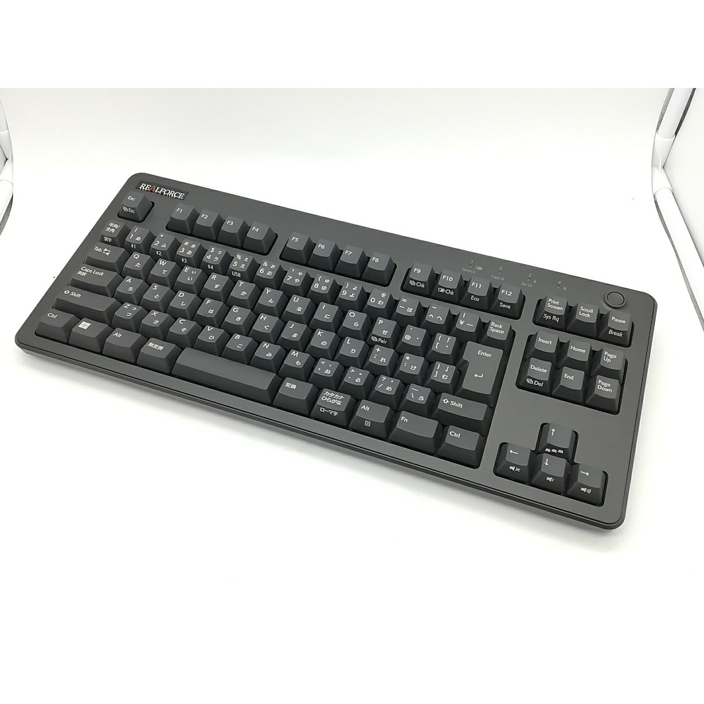 【中古】東プレ REALFORCE R3 R3HC12 [有線\u0026無線電話/テンキー受け答え/日本語割りつける/黒いこと/静音/変掛け目]【秋葉2号】引き受ける継続期間１週