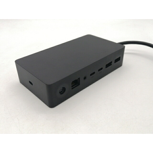 【中古】Microsoft Surface ドック 2 SVS-00013 [黒いこと]【秋葉2号】引きうける継続期間１週