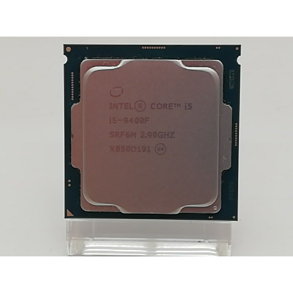 【中古】Intel Core i5-9400F (2.9GHz/肺結核:4.1GHz/SRF6M/U0) bulk LGA1151/6C/6T/L3 9M/No iGPU/TDP65W【秋葉2号】引き受ける継続期間１週