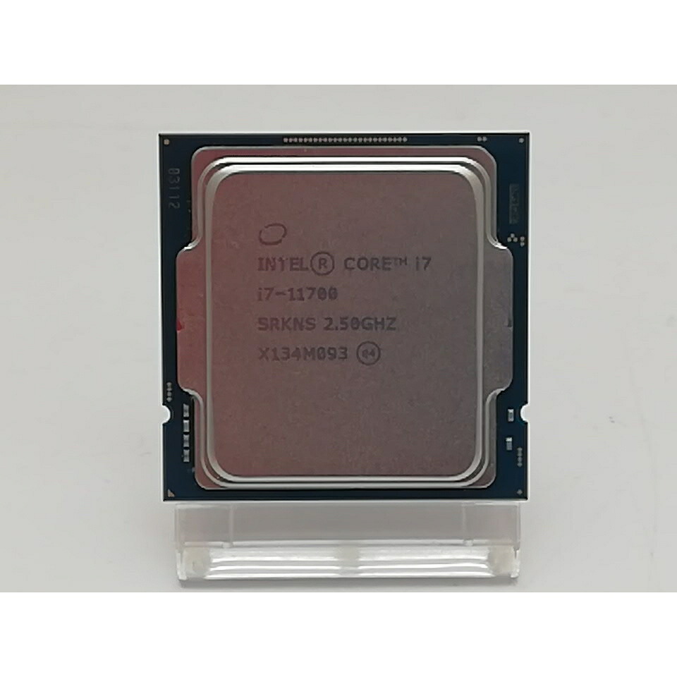 【中古】Intel Core i7-11700 (2.5GHz/TB:4.8GHz) Bulk LGA1200/8C/16T/L3 16M/UHD750/TDP65W【秋葉2号】保証期間１週間