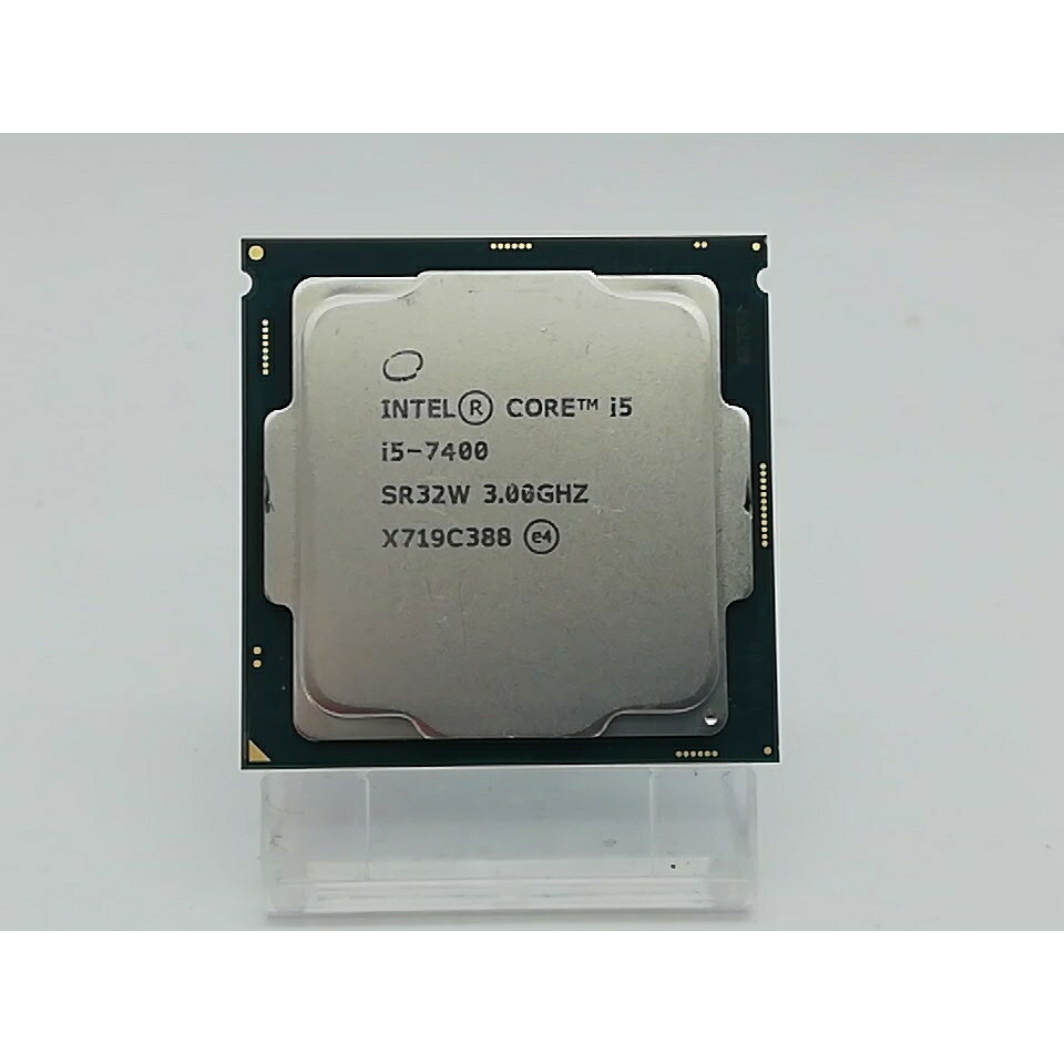 【中古】Intel Core i5-7400 (3GHz/TB:3.5GHz) bulk LGA1151/4C/4T/L3 6M/HD630/TDP65W【秋葉2号】保証期間１週間