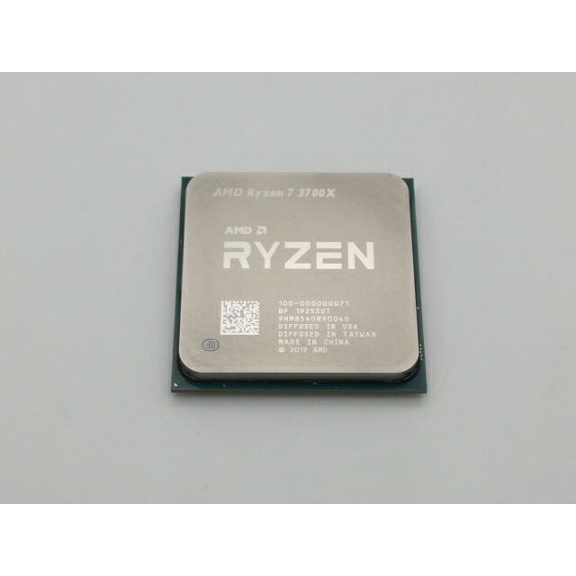 【中古】AMD Ryzen 7 3700X (3.6GHz/TC:4.4GHz) bulk AM4/8C/16T/L3 32MB/TDP 65W【秋葉2号】保証期間1週間