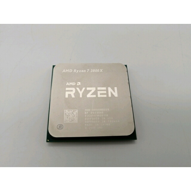 【中古】AMD Ryzen 7 3800X (3.9GHz/TC:4.5GHz) bulk AM4/8C/16T/L3 32MB/TDP 105W【秋葉2号】引きうける継続期間１週