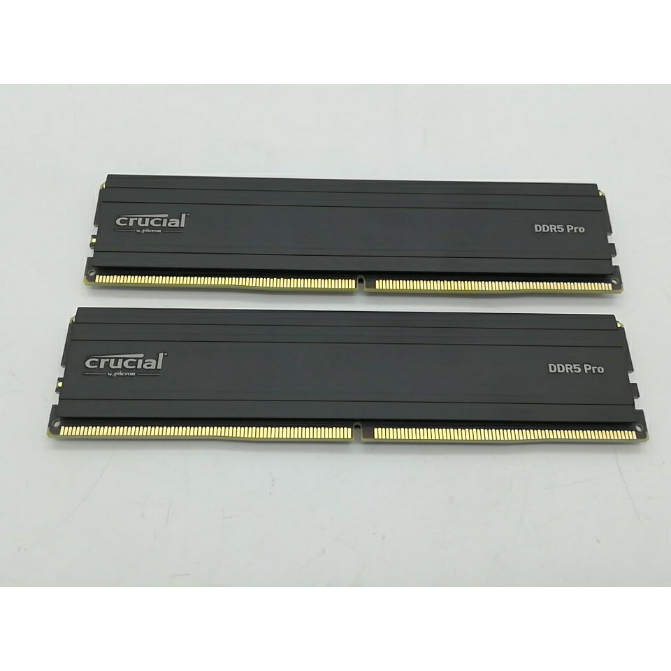 【中古】DDR5 32GB 2枚組（合計64GB） DDR5-5600(PC5-44800)【デスクトップPC用】【秋葉2号】保証期間１週間