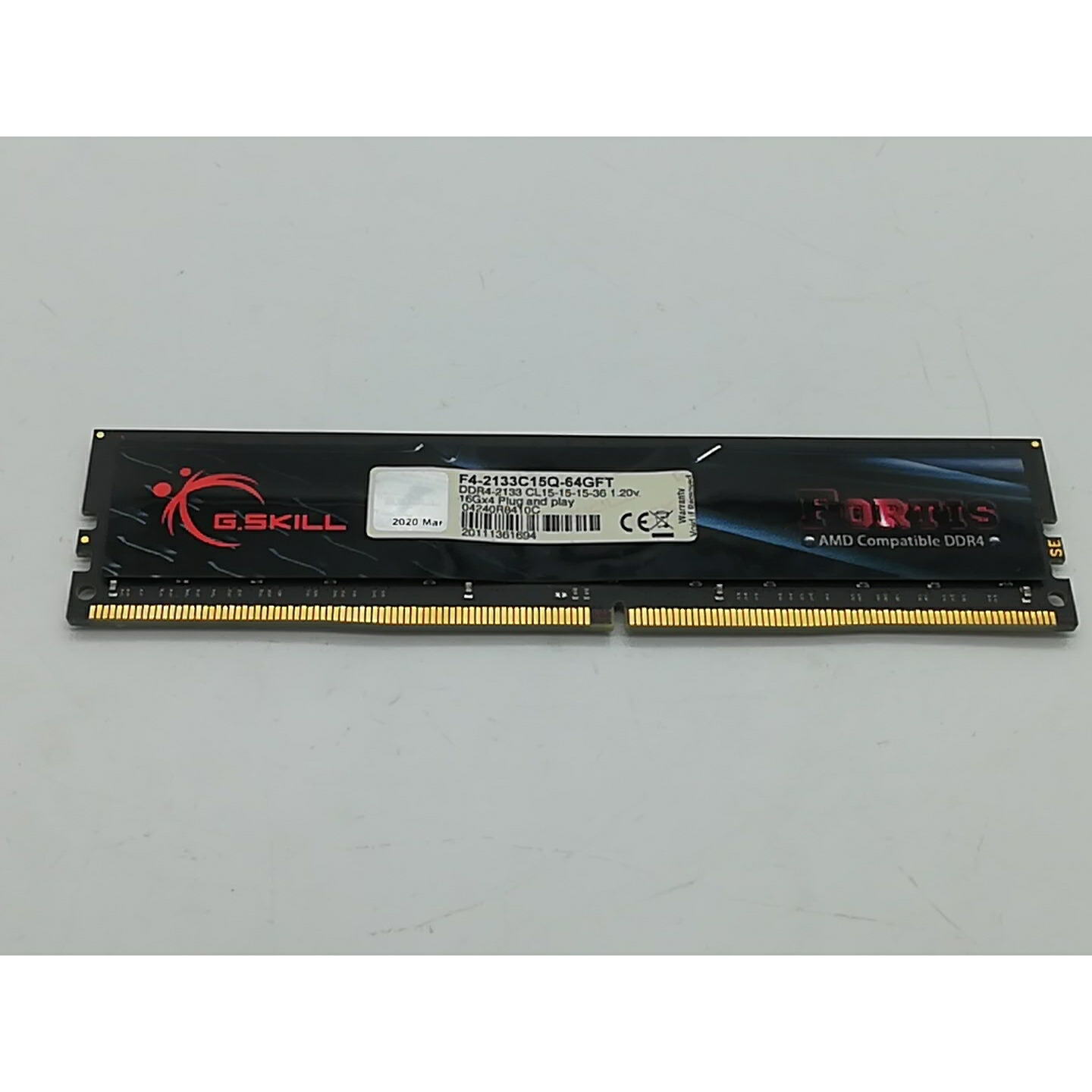 【中古】DDR4 16GB PC4-17000(DDR4-2133)【デスクトップPC用】【秋葉2号】保証期間１週間