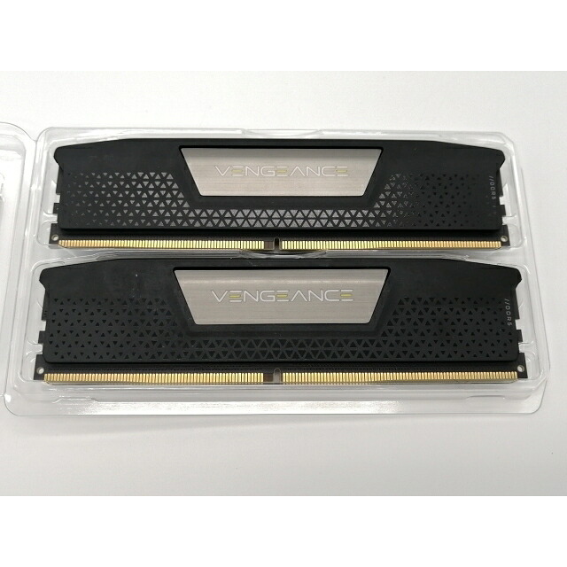 【中古】DDR5 16GB 2枚組（合計32GB） DDR5-5200(PC5-41600)【デスクトップPC用】【秋葉2号】保証期間１週間