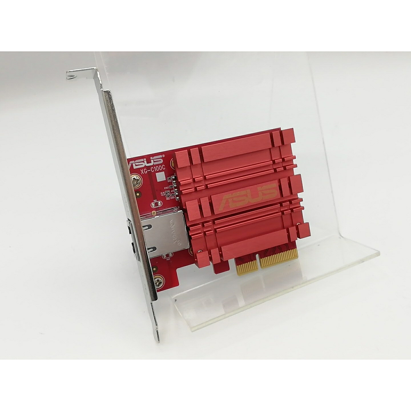 【中古】ASUS XG-C100C 10GBASE-T/PCIe x4【秋葉2号】引き請ける継続期間１週