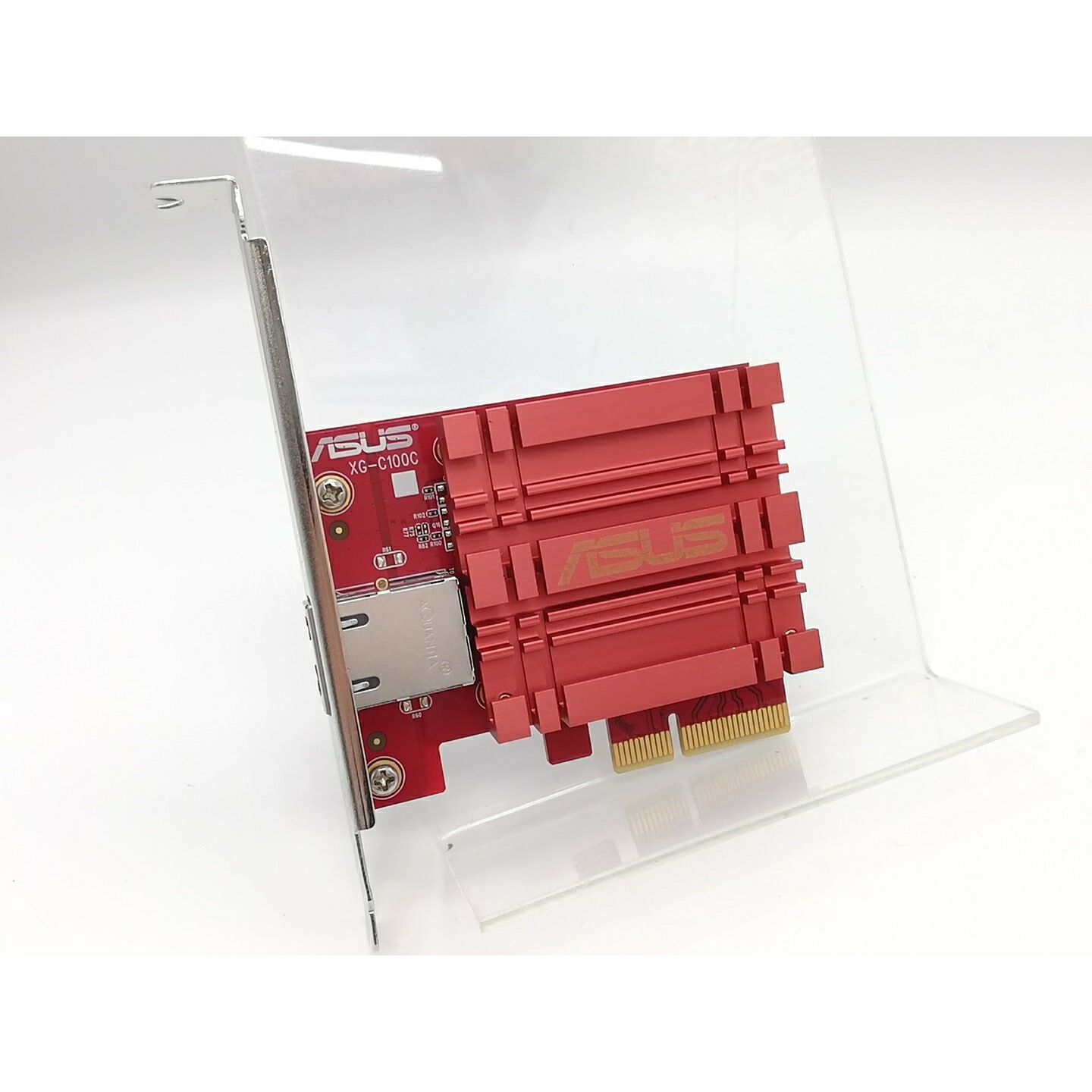 【中古】ASUS XG-C100C 10GBASE-T/PCIe x4【秋葉2号】引き請ける継続期間１週