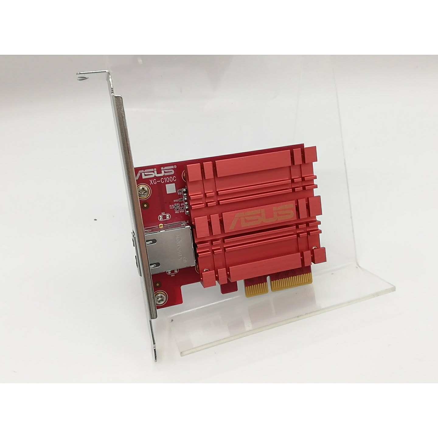 【中古】ASUS XG-C100C 10GBASE-T/PCIe x4【秋葉2号】引き請ける継続期間１週
