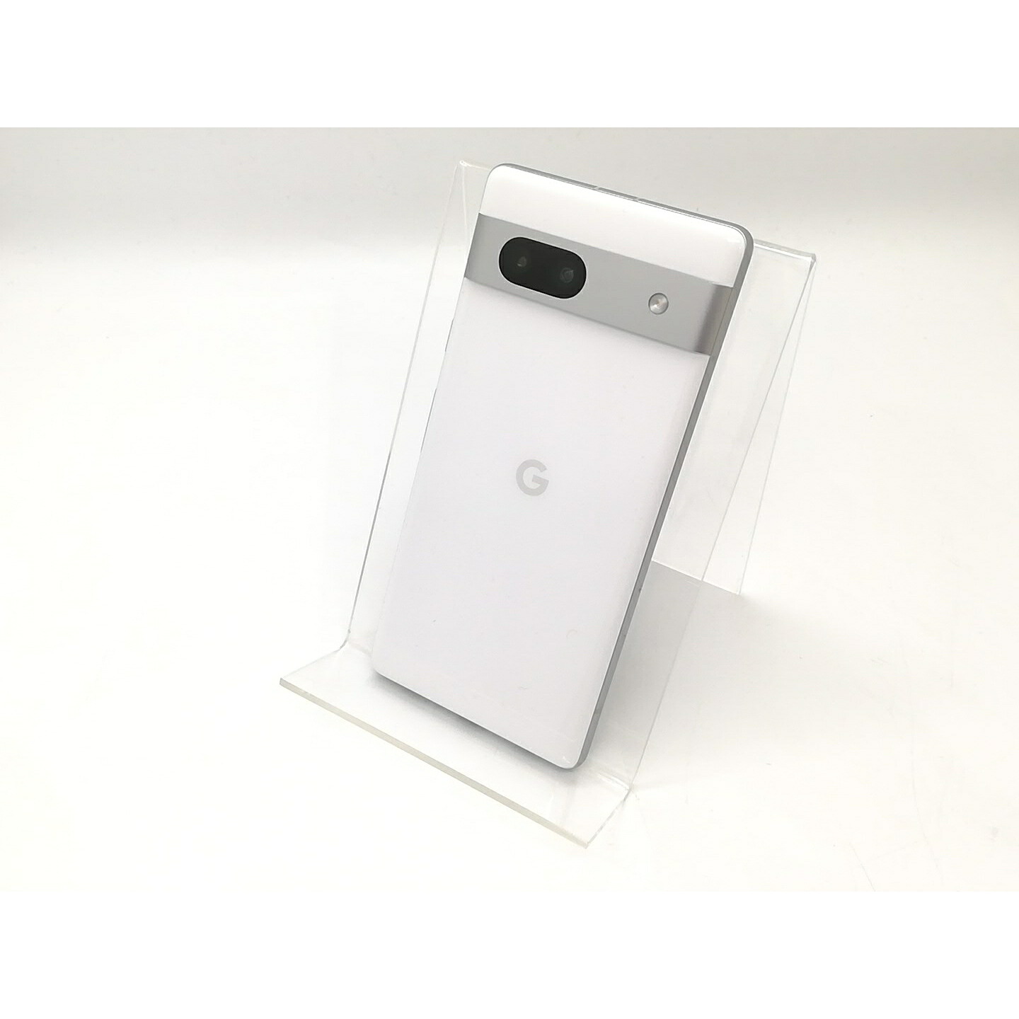 【中古】Google au 【SIMフリー】 Pixel 7a スノー 8GB 128GB G82U8【秋葉4号】保証期間１ヶ月【ランクB】