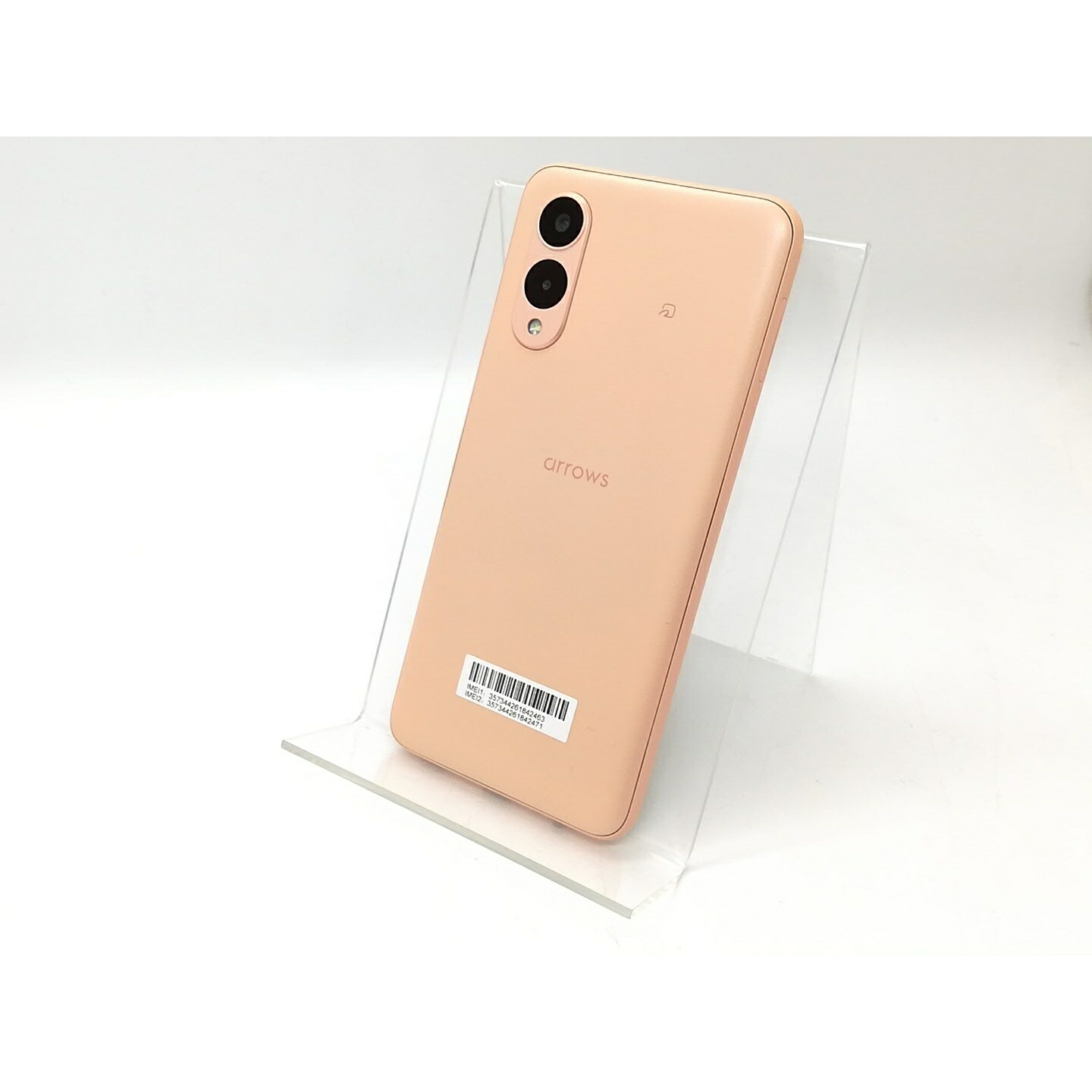 【中古】FCNT au 【SIM無償性】 arrows We2 ともし火オレンジ色 4GB 64GB FCG02【秋葉4号】引き受ける継続期間１ヶ月【序列付けるA】