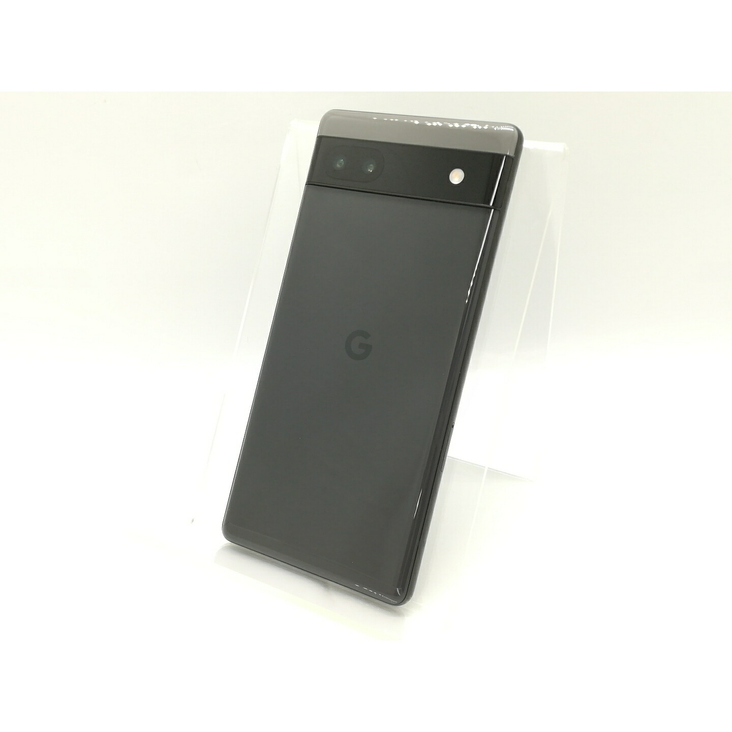 【中古】Google SoftBank 【SIM無償性】 Pixel 6a 濃灰色 6GB 128GB GB17L【秋葉4号】引き受ける継続期間１ヶ月【価値づけるC】