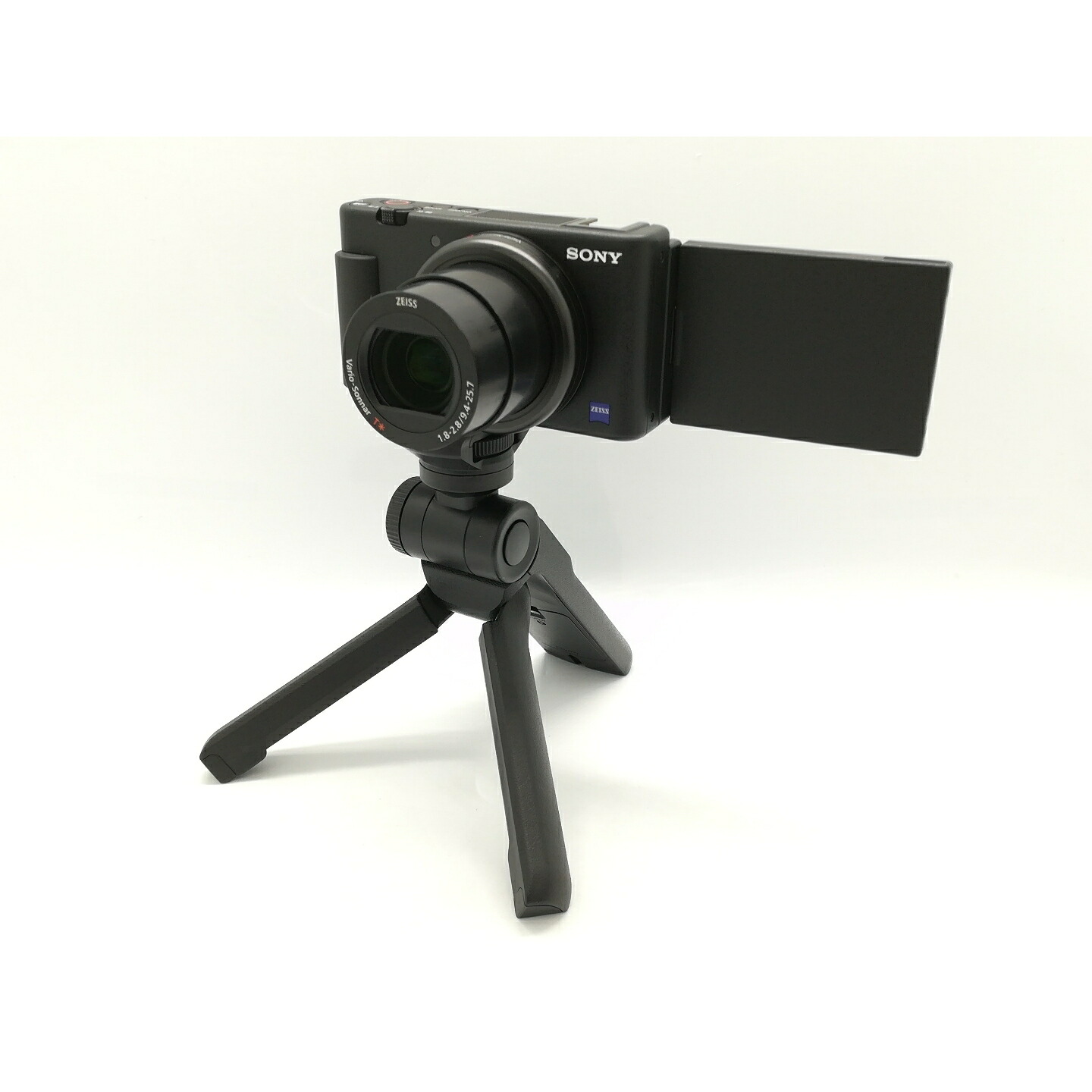 【中古】SONY VLOGCAM ZV-1G シューティンググリップキット【秋葉4号】保証期間１ヶ月【ランクB】