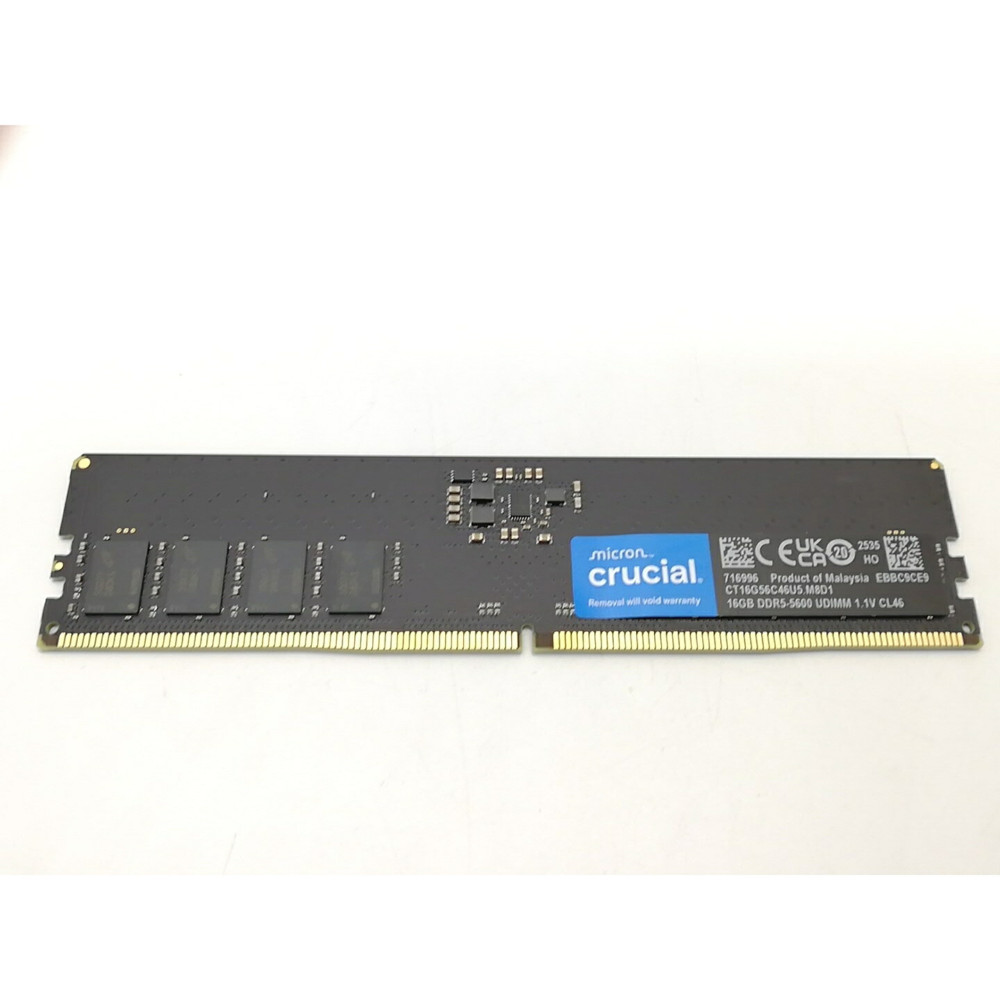 【中古】DDR5 16GB 2枚組(合計32GB) DDR5-5600(PC5-44800)【デスクトップPC用】【秋葉4号】保証期間1週間|じゃんぱら店