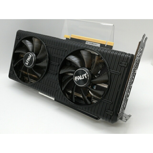 【中古】Palit GeForce RTX 3060 Dual OC (NE63060T19K9-190AD) RTX3060/12GB(GDDR6)/PCI-E【京都】引きうける継続期間１週