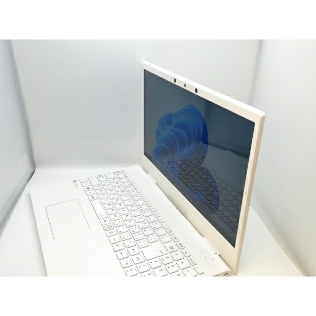 【中古】NEC LAVIE N15 N1575/BZW PC-N1575BZW パールホワイト【i7-1165G7 8G 512G(SSD) DVDマルチ 1GbE WiFi 15LCD(1920x1080)】【京都】保証期間１ヶ月【ランクA】｜じゃんぱら店