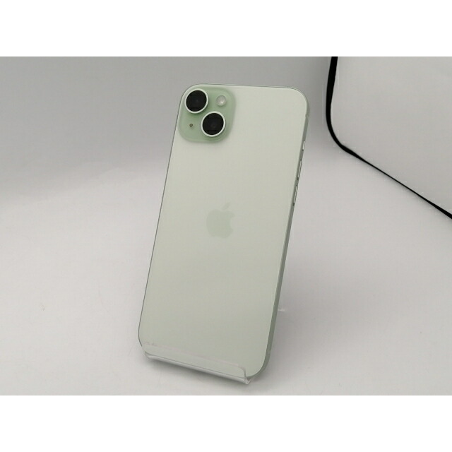 【中古】Apple 国内版 【SIM無償性】 iPhone 15 Plus 256GB 緑であること MU0Q3J/A【京都】引き受ける継続期間１ヶ月【価値づけるA】