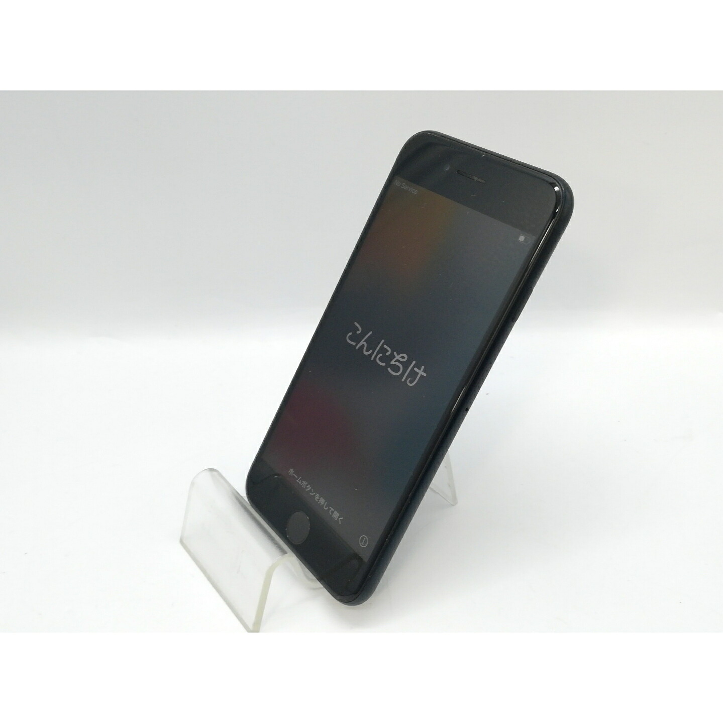 【中古】Apple au 【SIM無償性】 iPhone SE（第3時人） 64GB 真夜中 MMYC3J/A【京都】引き請ける継続期間１ヶ月【序列付けるC】